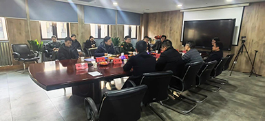 濱江區領導為華新機電送新春祝福